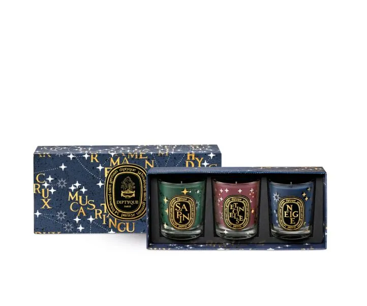 Diptyque - Set of 3 Holiday Scented Candles 70g – Blond Genius Diptyque - Set of 3 Holiday Scented Candles 70g – Blond Genius