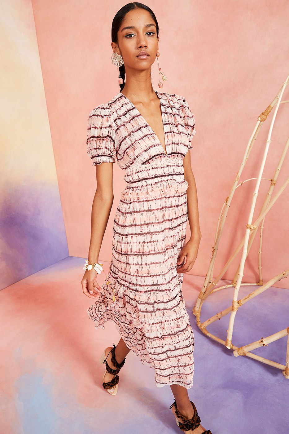Blush Tie the Sandal Blush Tie the Sandal