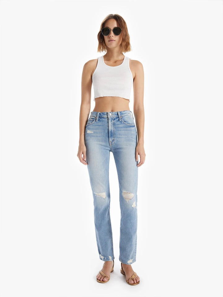 Mother Denim - High Waisted Rider Skimp in The Confession