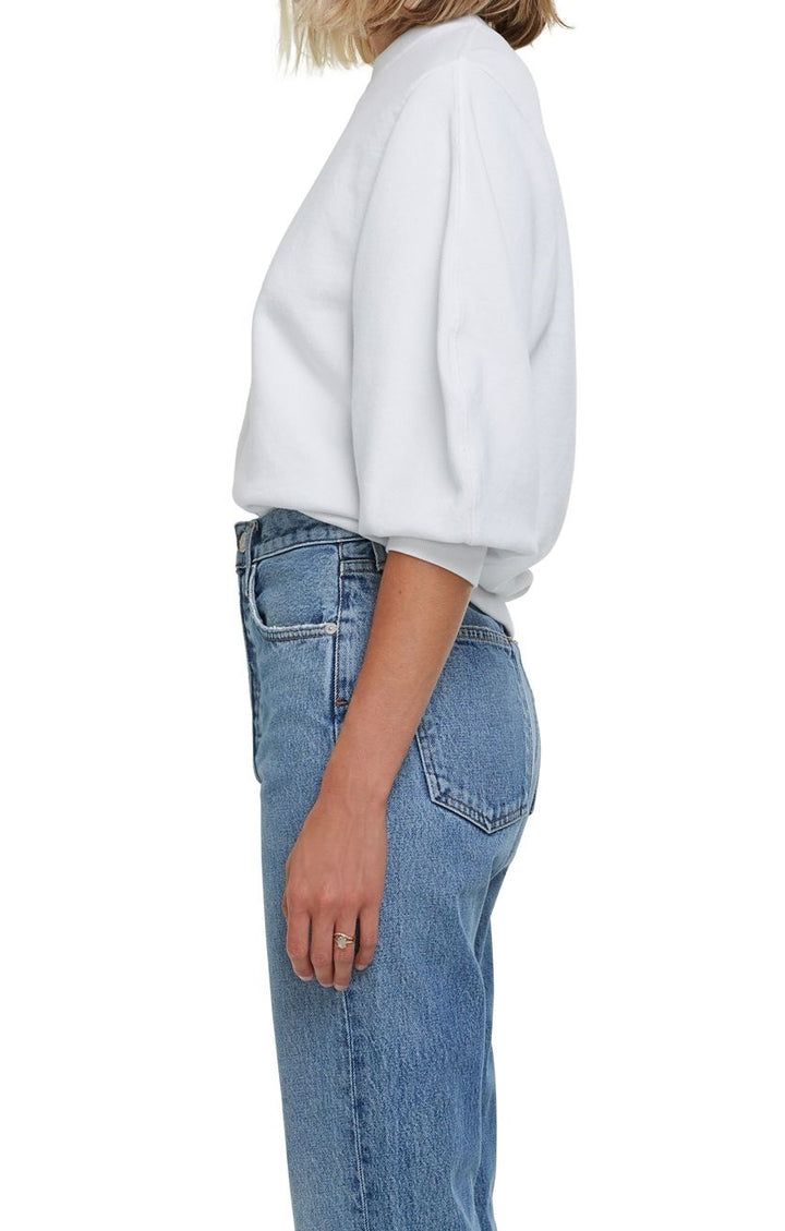 AGoldE - Thora Sweatshirt in Paper Mache