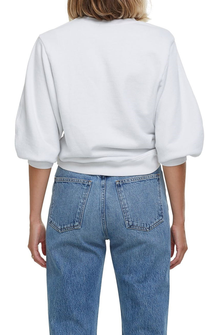 AGoldE - Thora Sweatshirt in Paper Mache