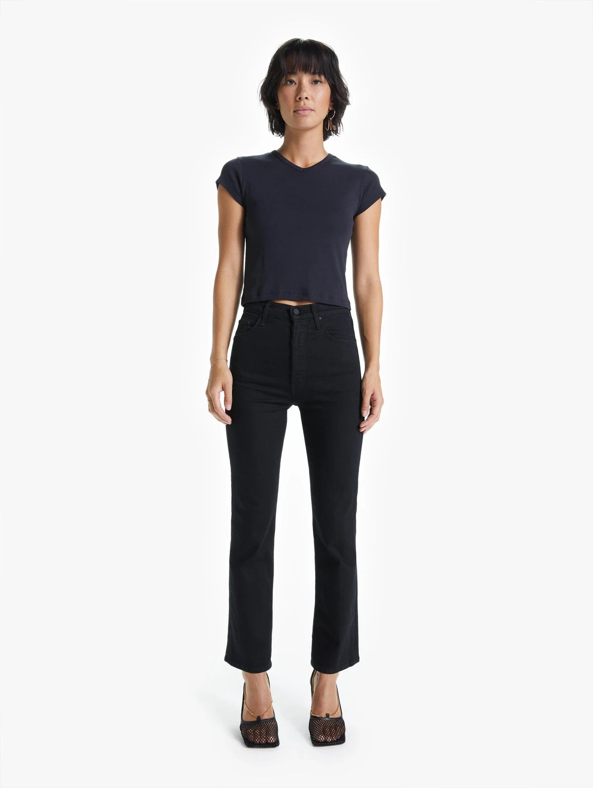 Mother Denim The Tripper Flare Jean in Not Guilty