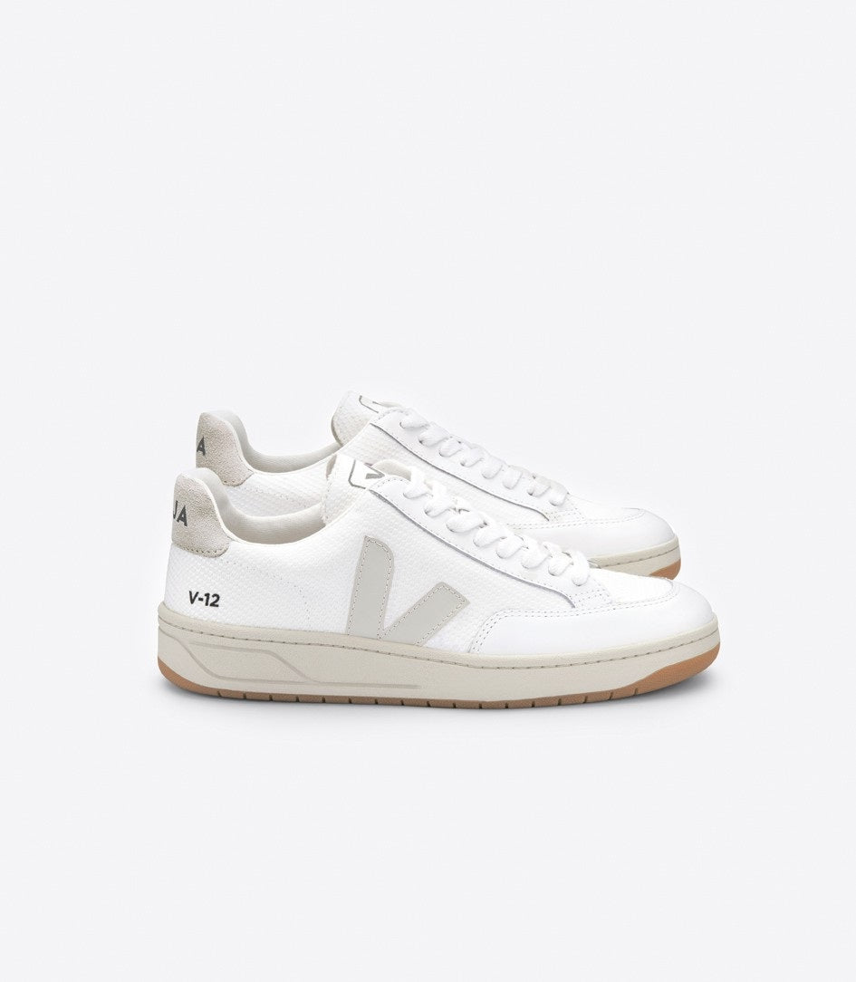 Veja - V-12 B Mesh White Natural – Blond Genius