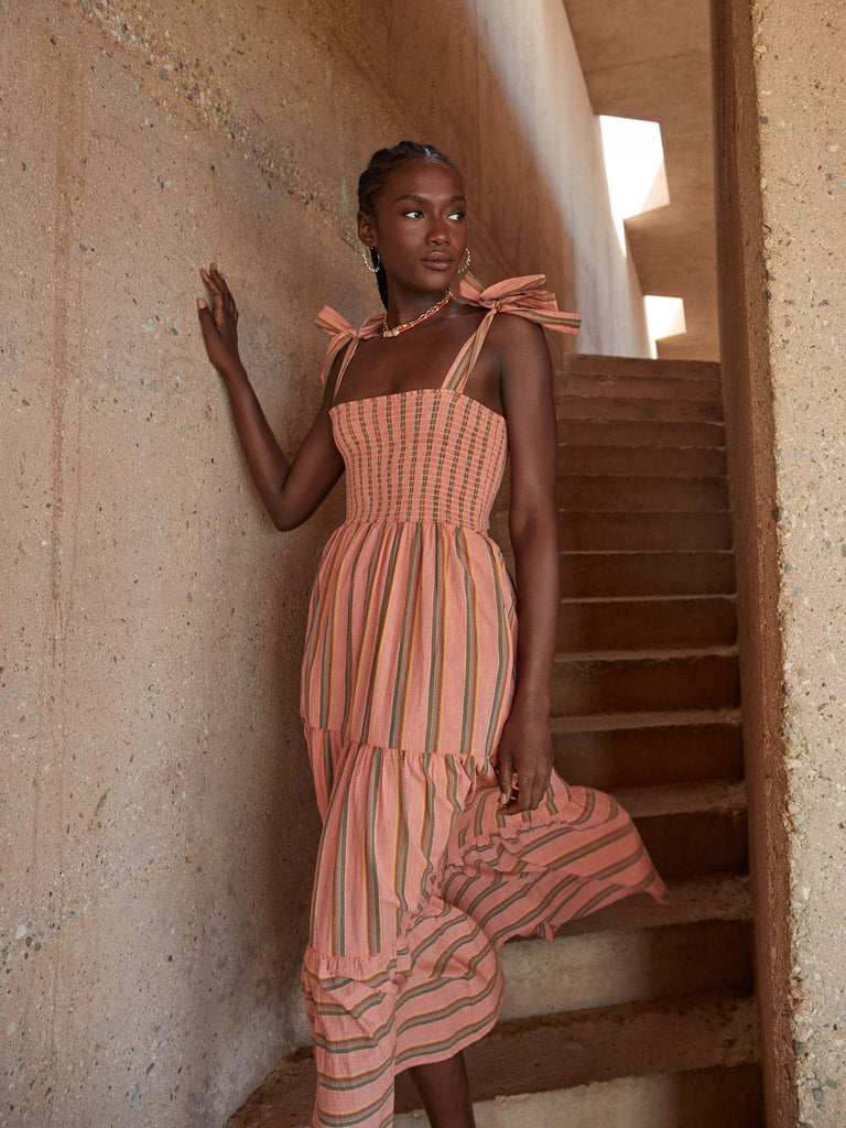 Xirena Lorraine Dress in Terracotta Blond Genius