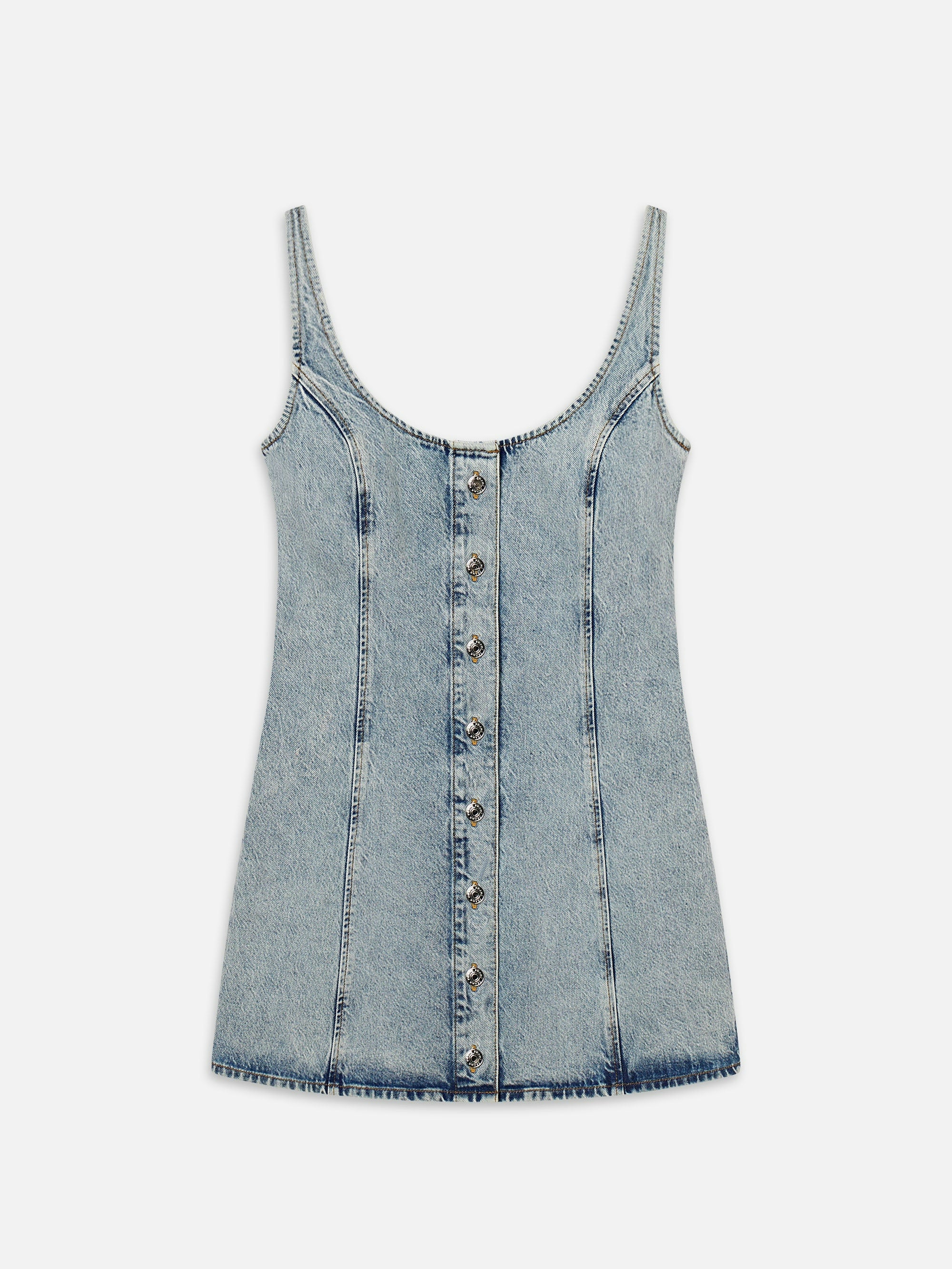 ★E.B.M★ Sleeveless denim long one piece EMP3DOP010 Denim Utility Shirtdress | Talbots