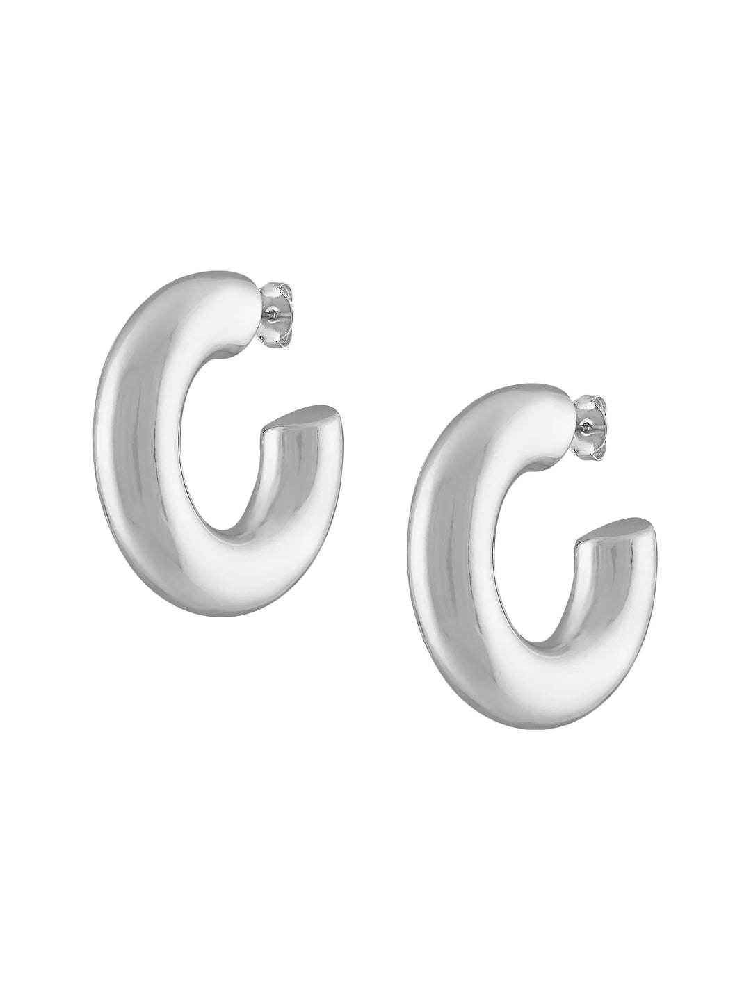 Alexa Leigh - Allegra Hoop in Silver