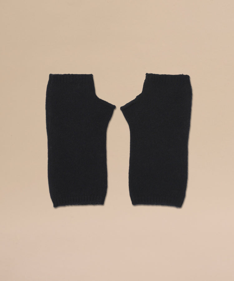 Jenni Kayne - Fingerless Cashmere Gloves in Black
