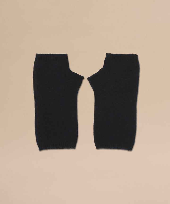 Jenni Kayne - Fingerless Cashmere Gloves in Black
