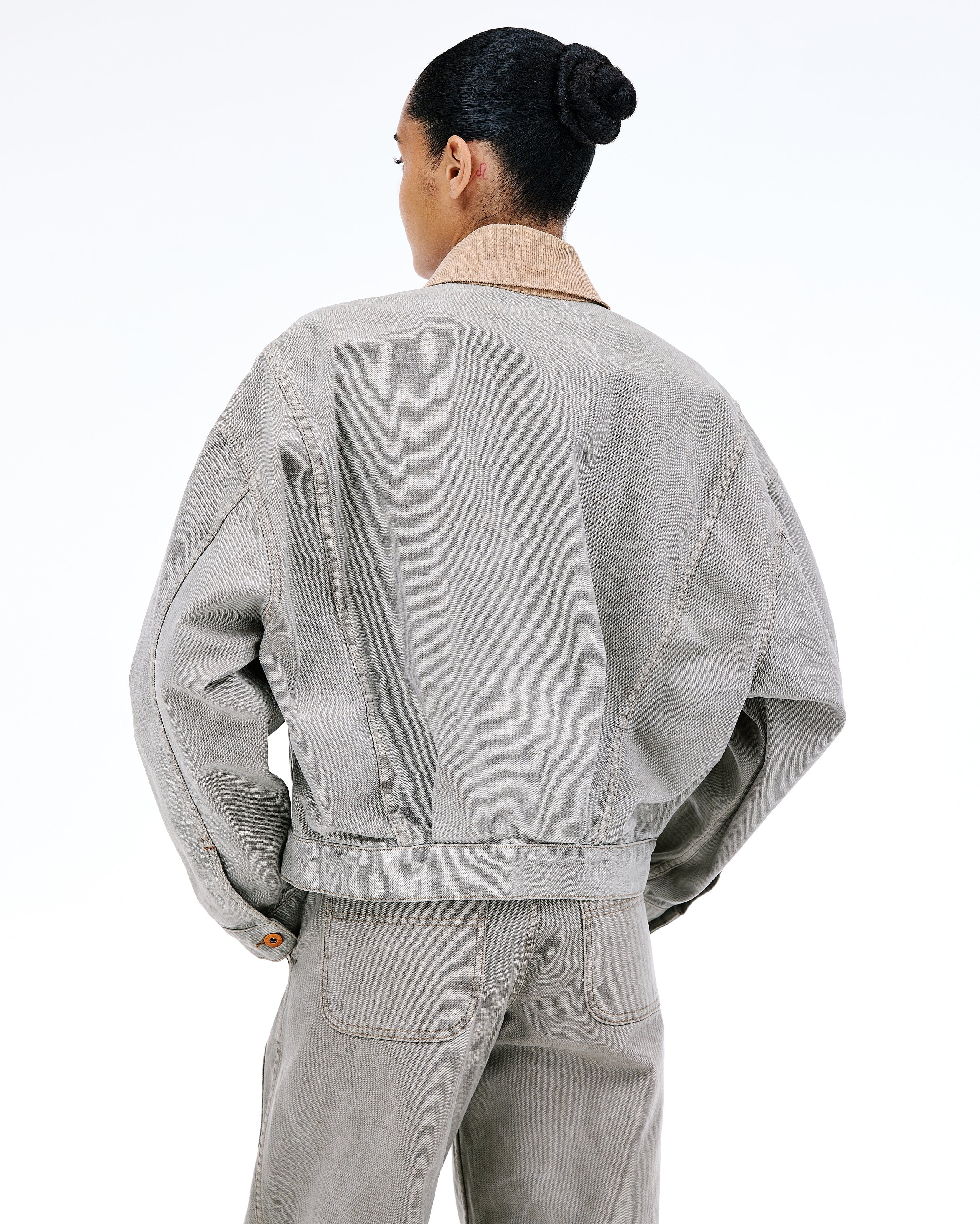 SLVRLAKE - Camden Garage Jacket in Faded Olive – Blond Genius