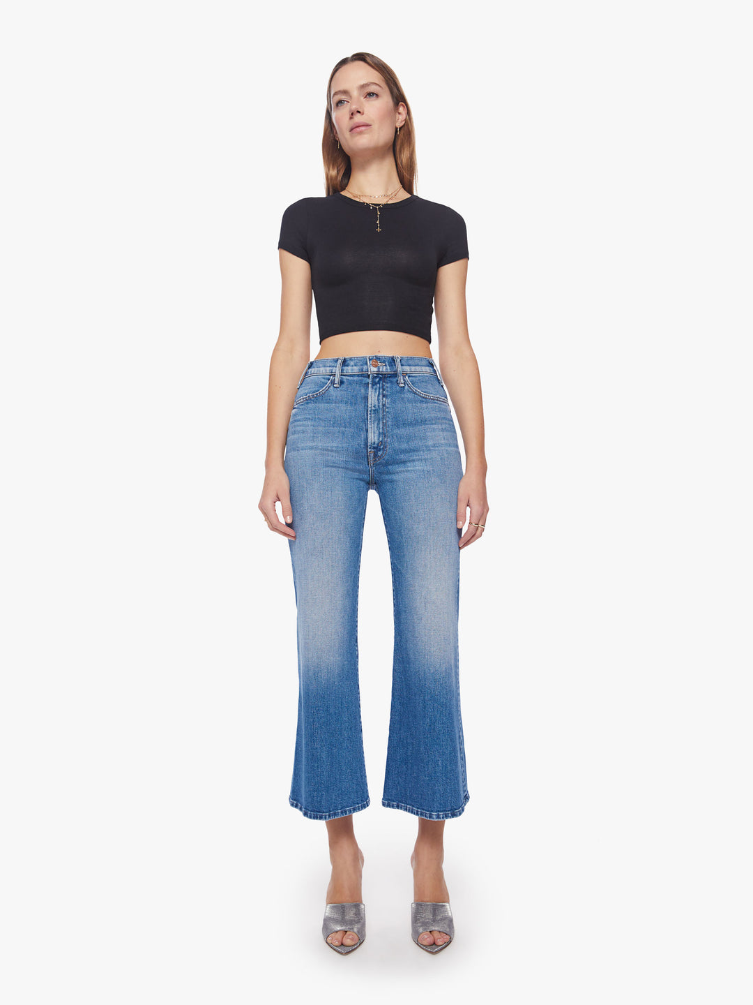 Mother Denim - The Hustler Roller Ankle in High on the Hog