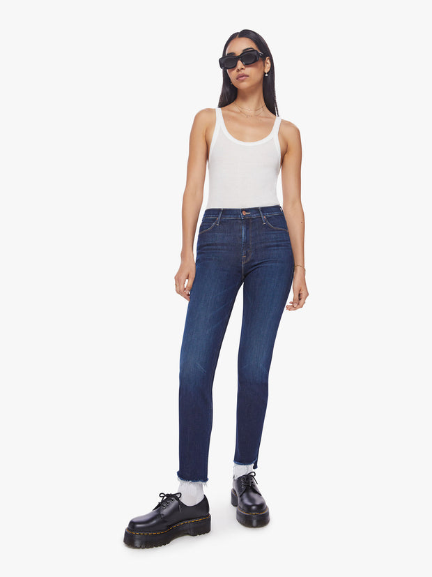 Mother Denim - The Mid Rise Dazzler Ankle in Off Limits | Blond Genius