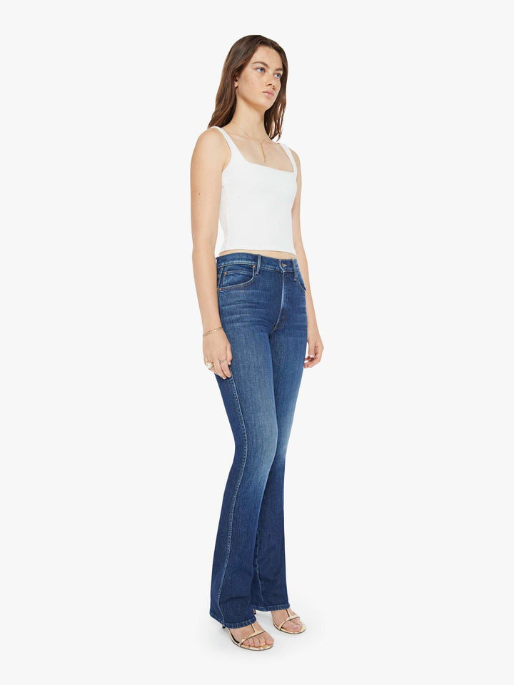 Mother - Mid Rise Smokin' Double Heel in Clothing Optional