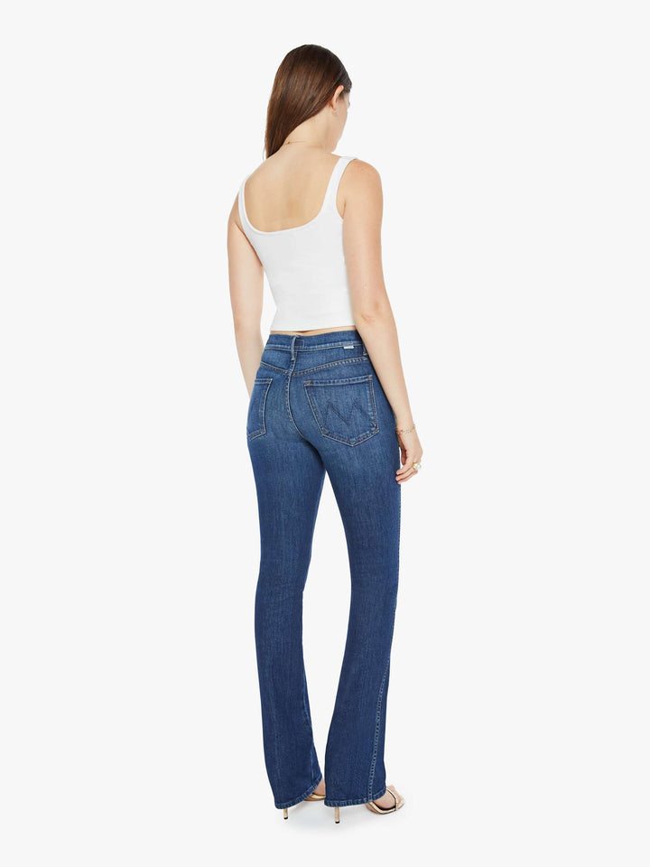 Mother - Mid Rise Smokin' Double Heel in Clothing Optional