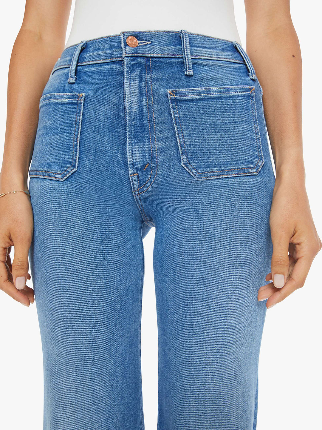 MOTHER - Hustler Roller Patch Pocket Sneak in Piece by Piece