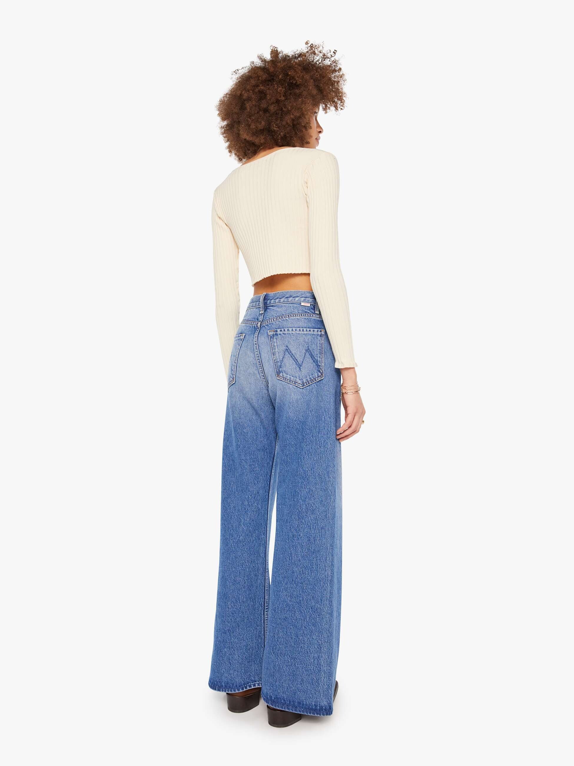 Mother Denim - The Lemon Twist Sneak in Rolling in The Dough