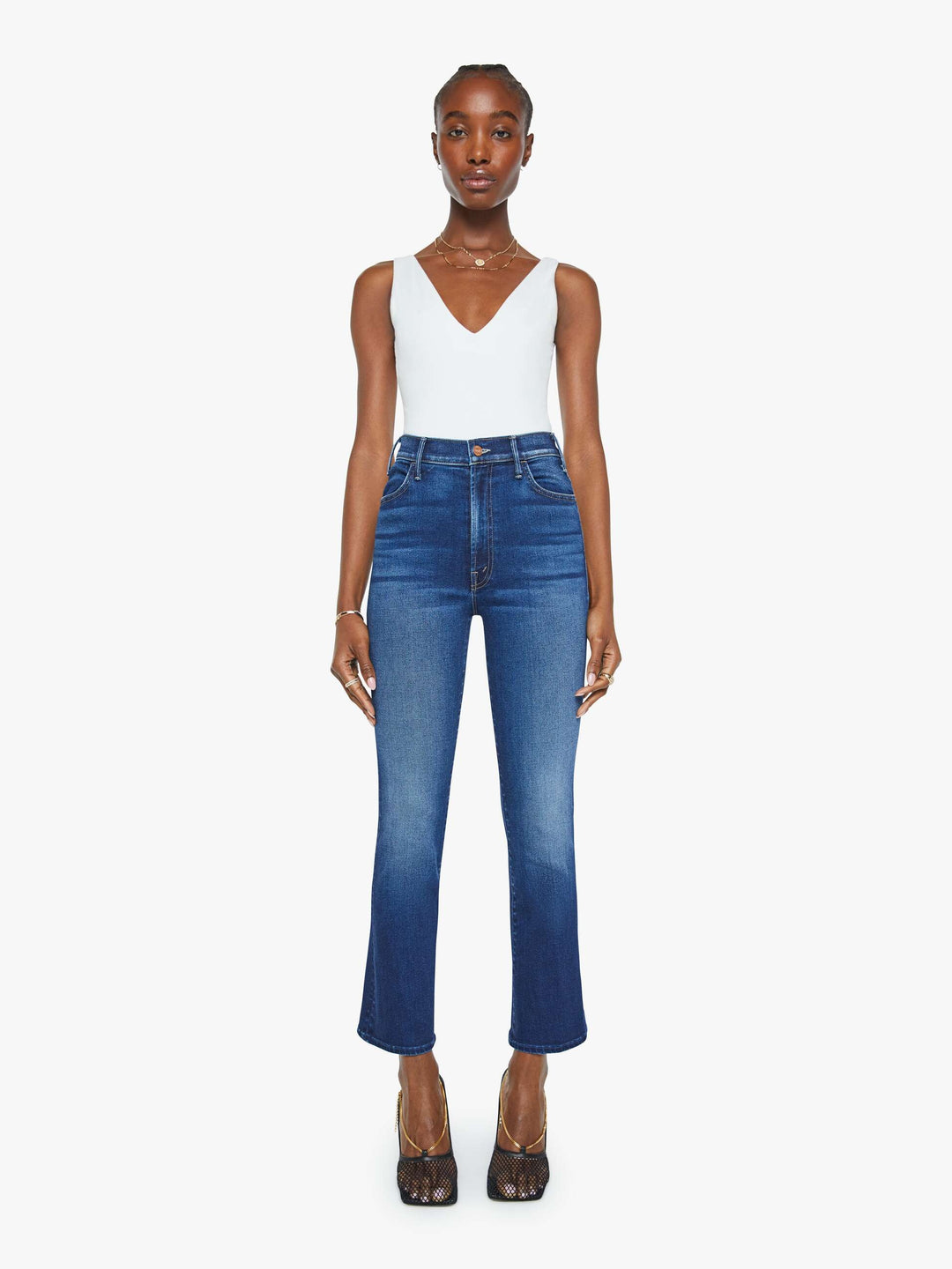 Mother Denim - The Hustler Ankle in Taking Chances