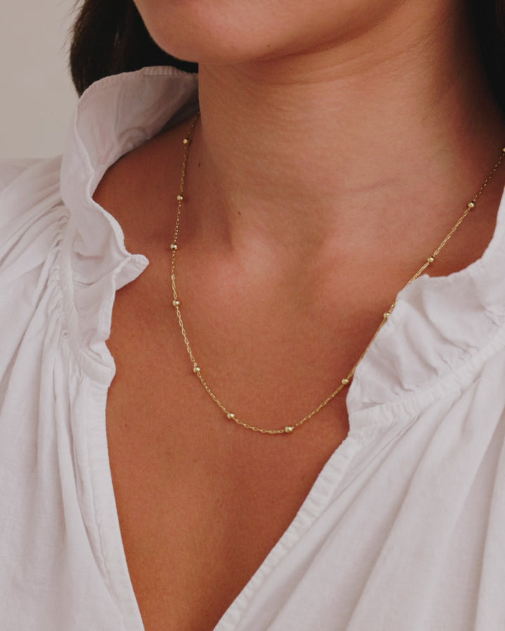 Gorjana - Newport Chain Necklace in Gold