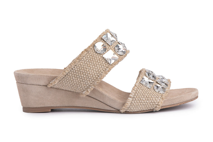 PEDRO GARCIA - Wendy Sandal in Flax Linen