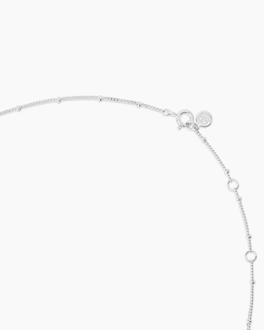 Gorjana - Compass Coin Necklace in Silver