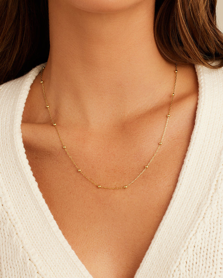 Gorjana - Newport Chain Necklace in Gold