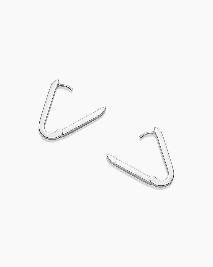 Gorjana - Parker Huggies in Silver