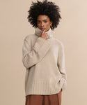 Jenni Kayne - Cashmere Jet Turtleneck in Sand
