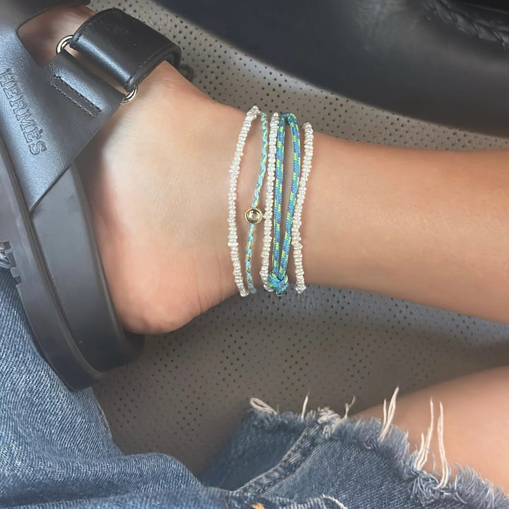Alexa Leigh - Pearly Wrap Anklet