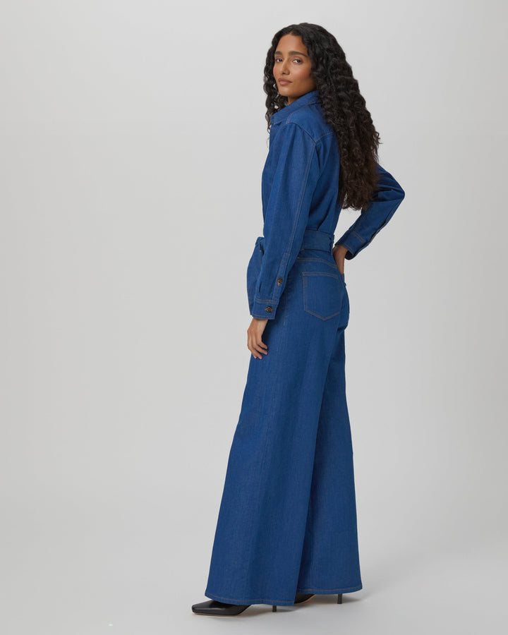 Paige - Cameron Longsleeve Jumpsuit in Maraya