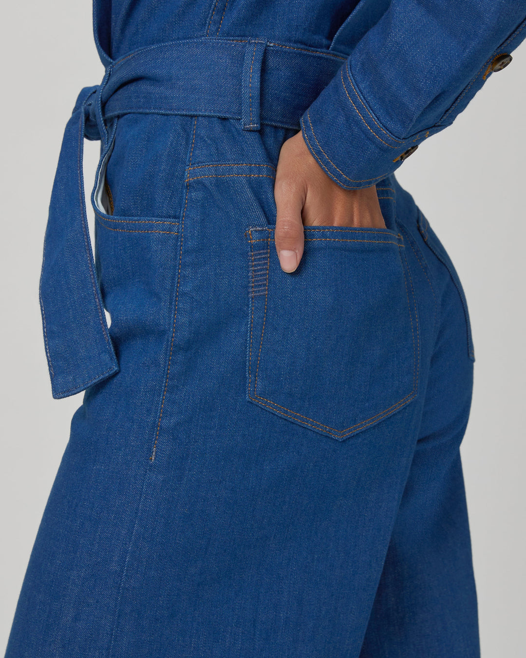 Paige - Cameron Longsleeve Jumpsuit in Maraya