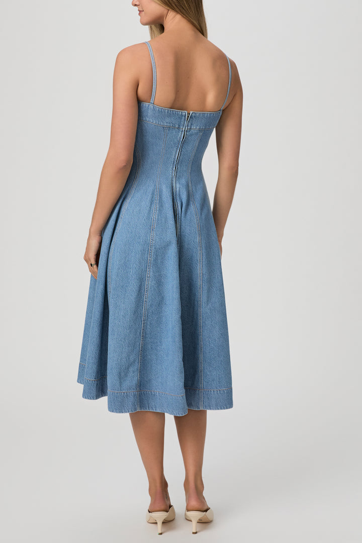 PAIGE - Pippa Midi Dress in Serenade