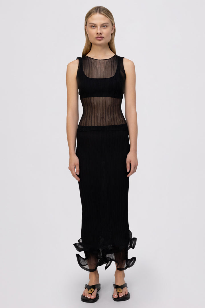 SIMKHAI - Kelso Skirt in Black