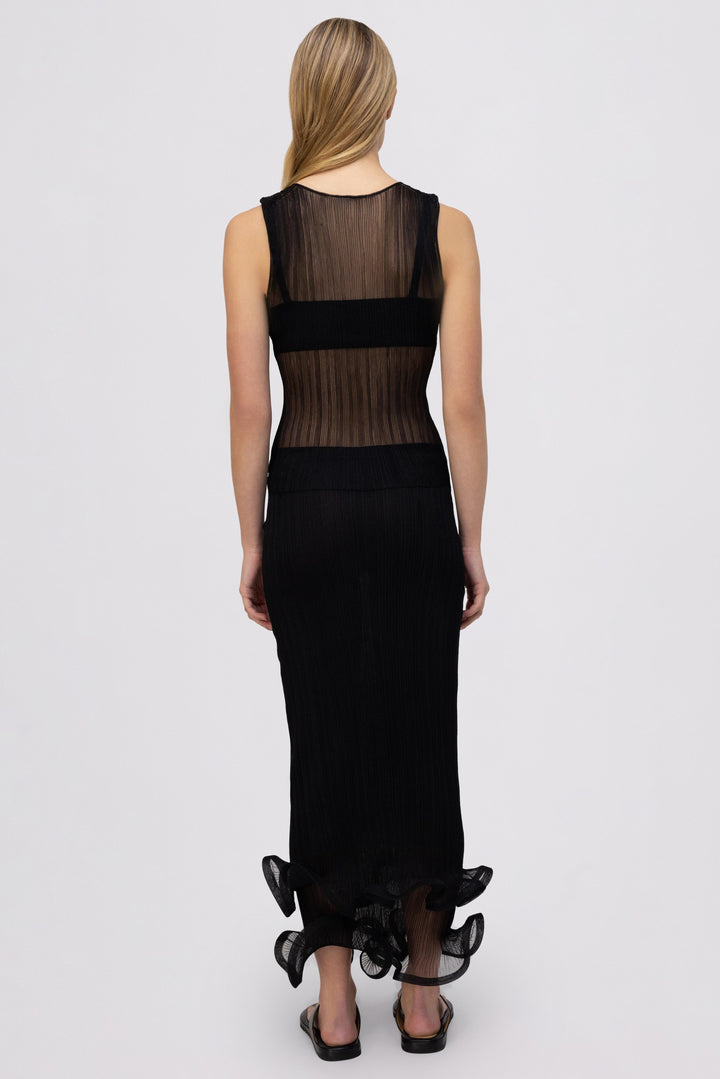 SIMKHAI - Oakley Tank w/ Bralette in Black