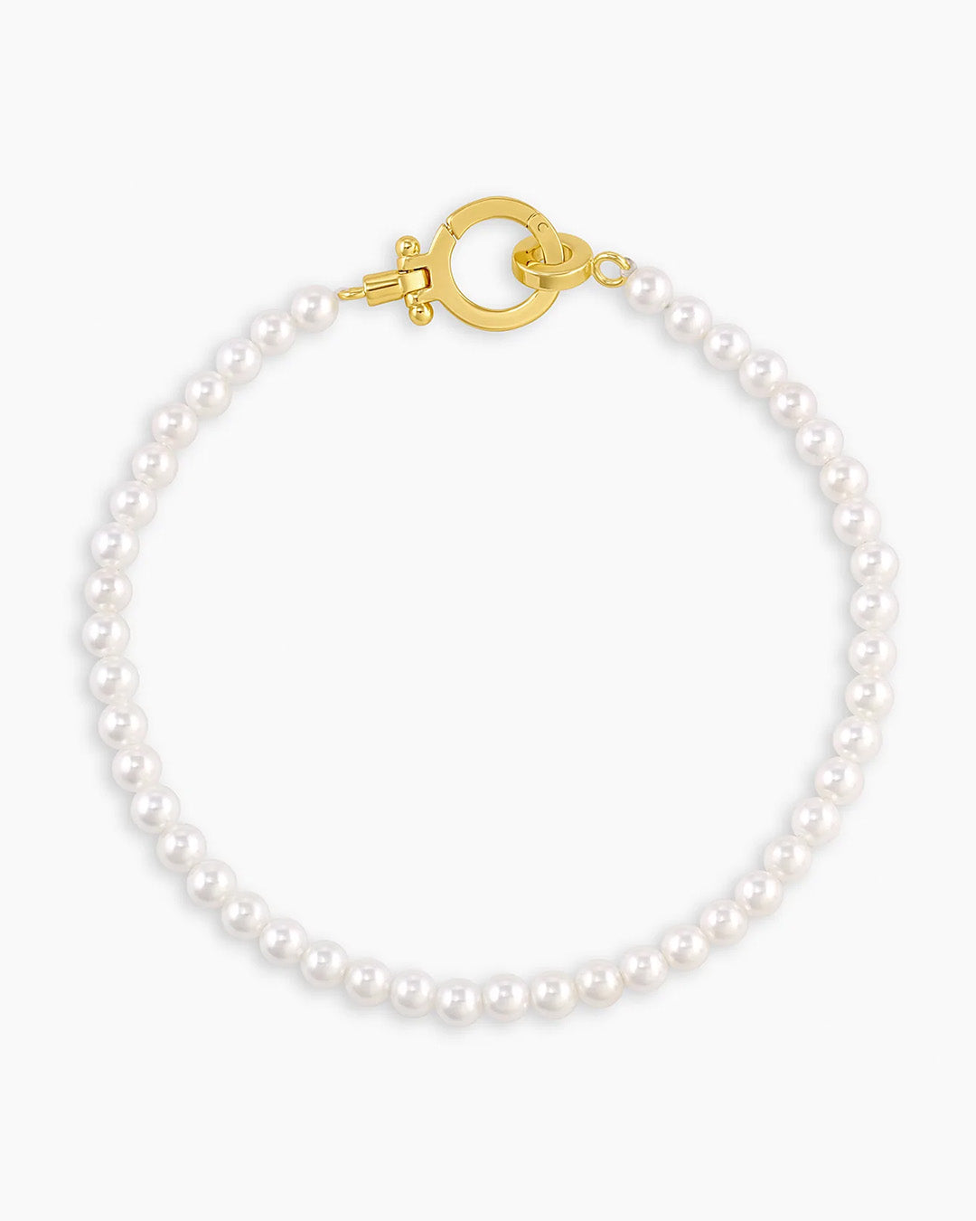 Gorjana - Parker Pearl Bracelet in Gold
