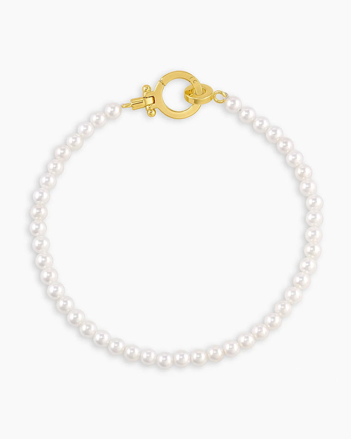 Gorjana - Parker Pearl Bracelet in Gold