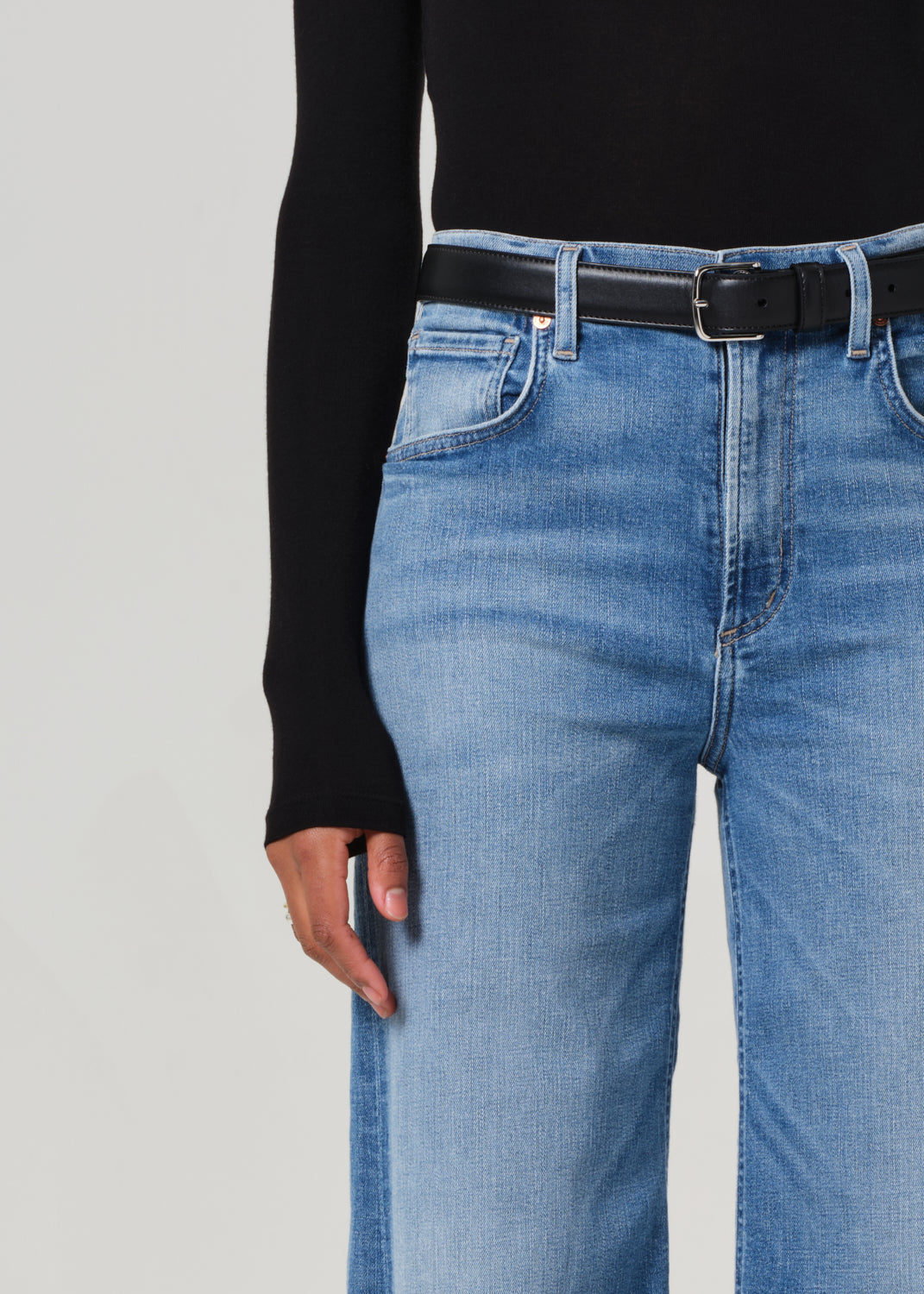 CITIZENS OF HUMANITY - Lyra Wide Leg Crop in Bhodi