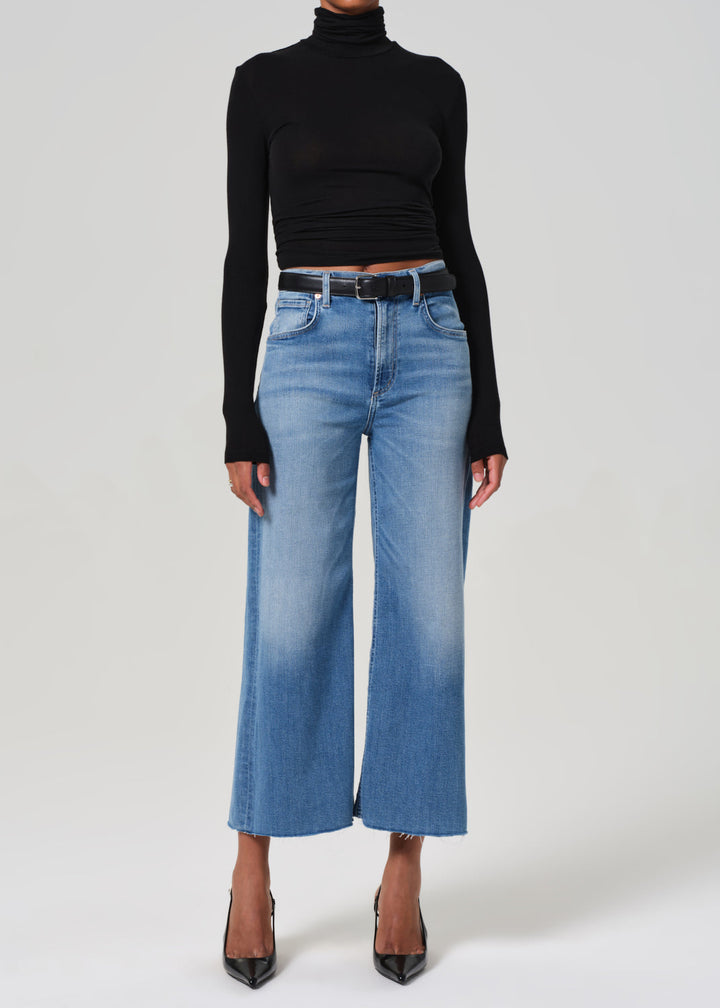CITIZENS OF HUMANITY - Lyra Wide Leg Crop in Bhodi