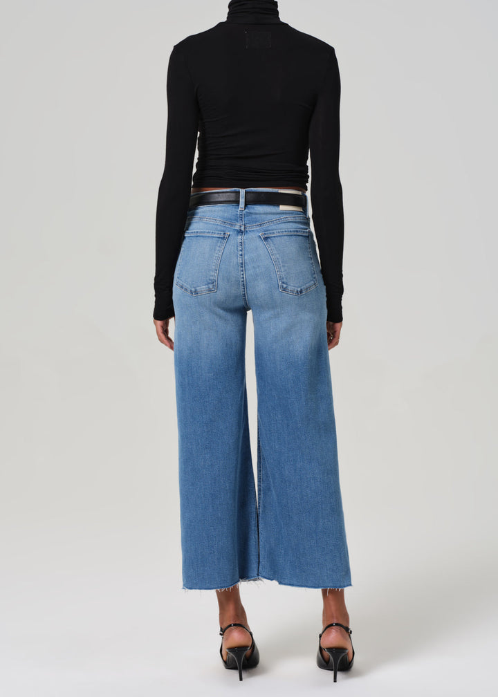 CITIZENS OF HUMANITY - Lyra Wide Leg Crop in Bhodi