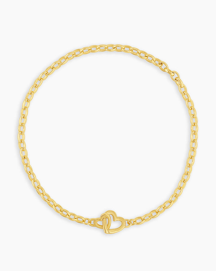 Gorjana - Parker Heart Mini Bracelet in Gold