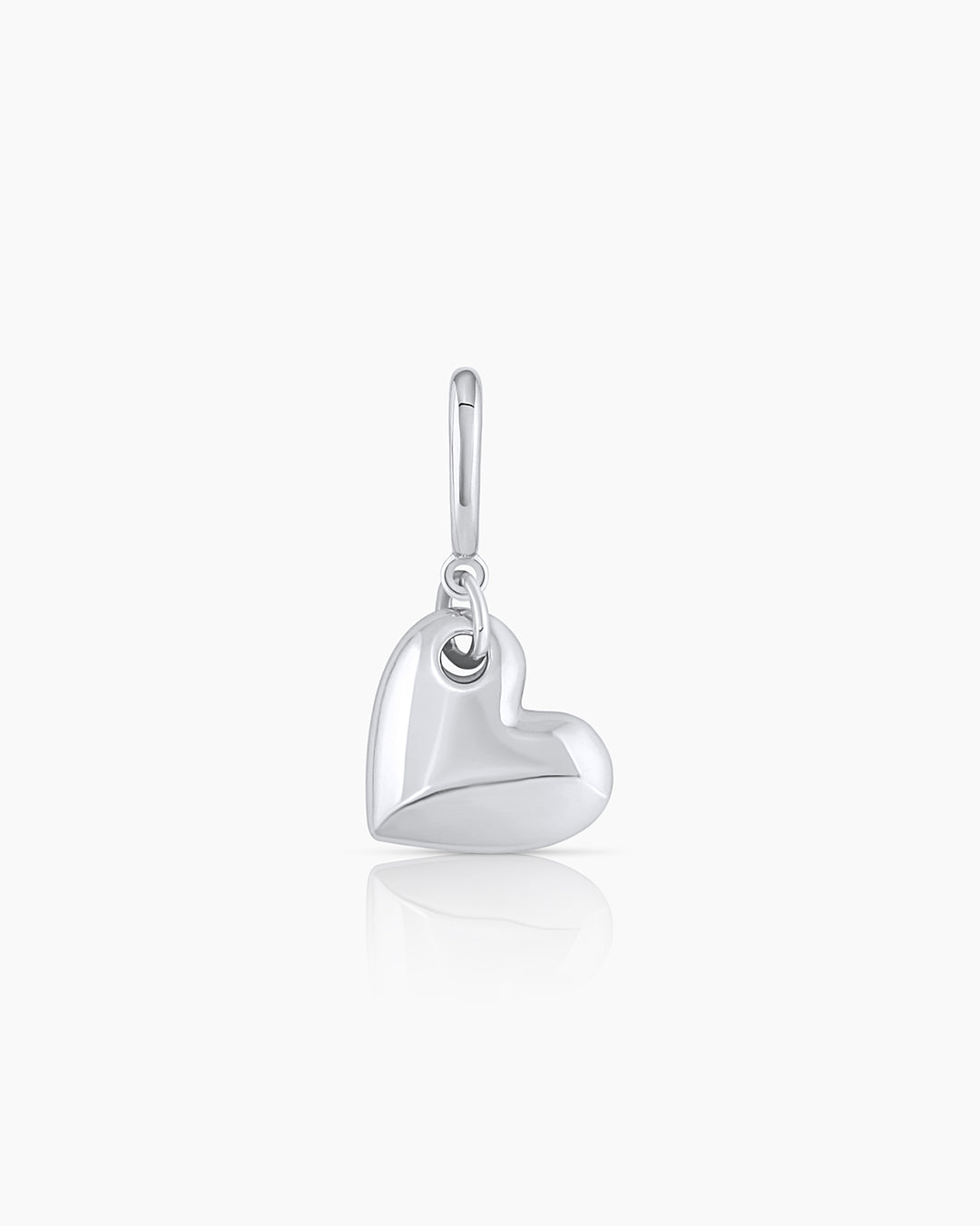 Gorjana - Lou Heart Parker Charm in Silver