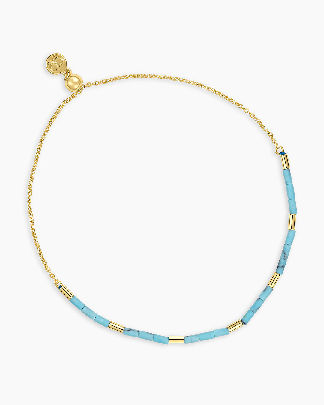 Gorjana - Power Gemstone Tatum Bracelet in Turquoise Jewelry