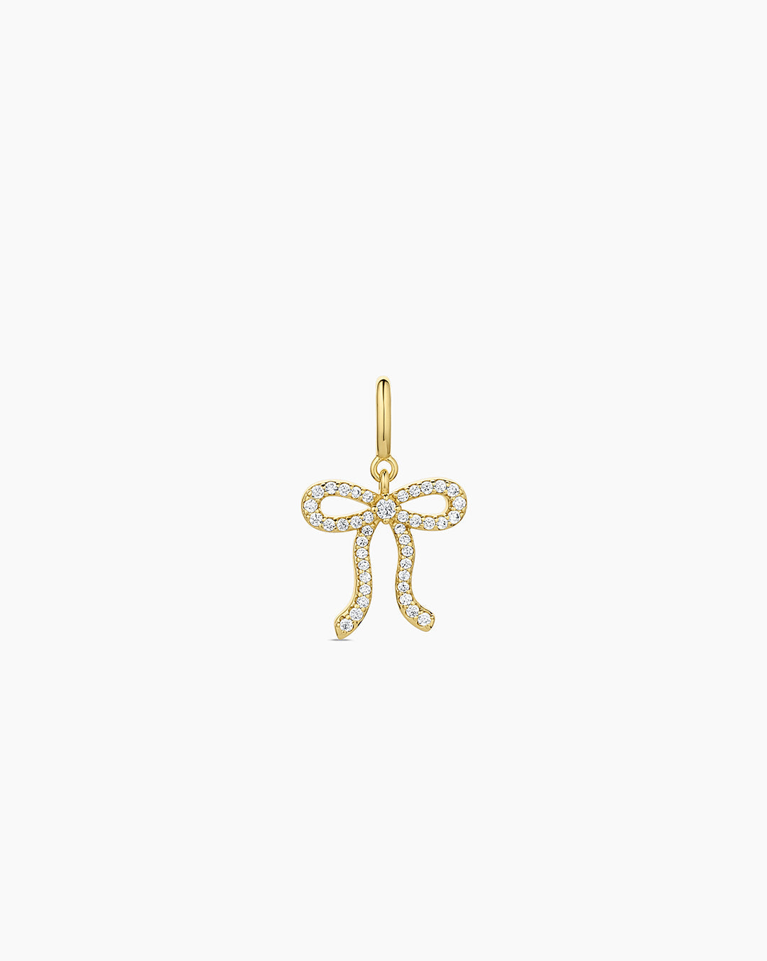 Gorjana - Bow Shimmer Parker Charm in gold