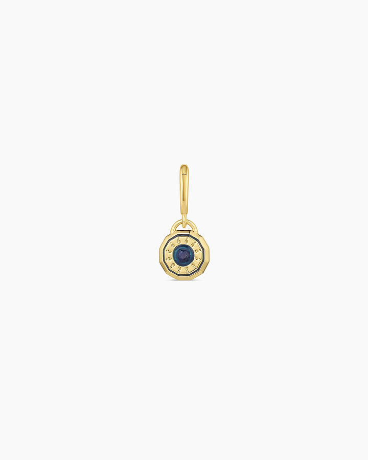 Gorjana - Birthstone Parker Charm in Blue Sapphire September