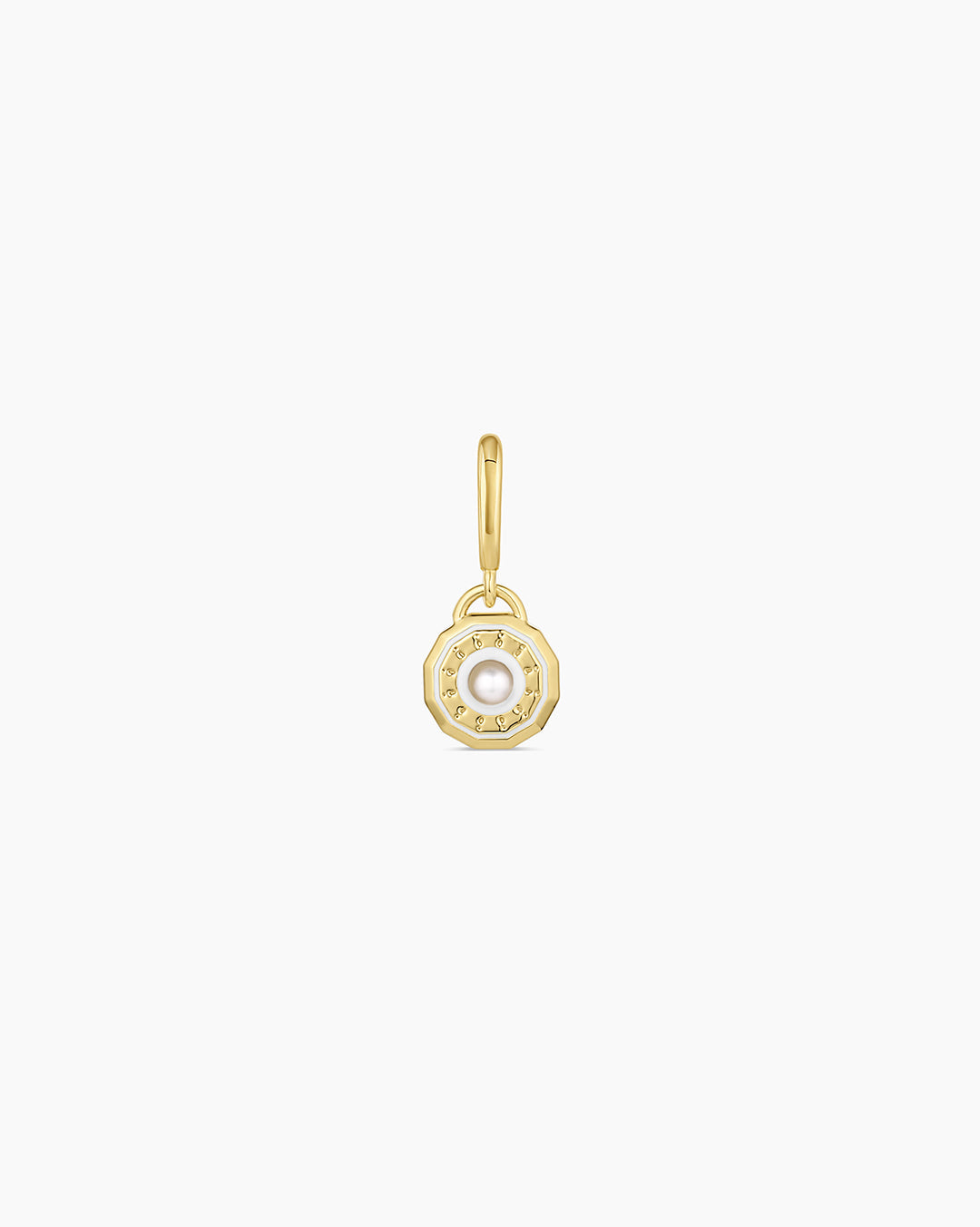 Gorjana - Birthstone Parker Charm in White Sapphire April