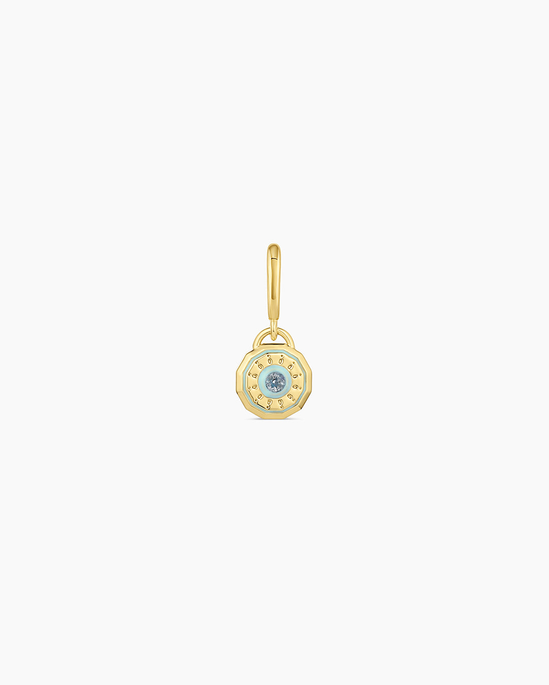 Gorjana - Birthstone Parker Charm in Aquamarine March