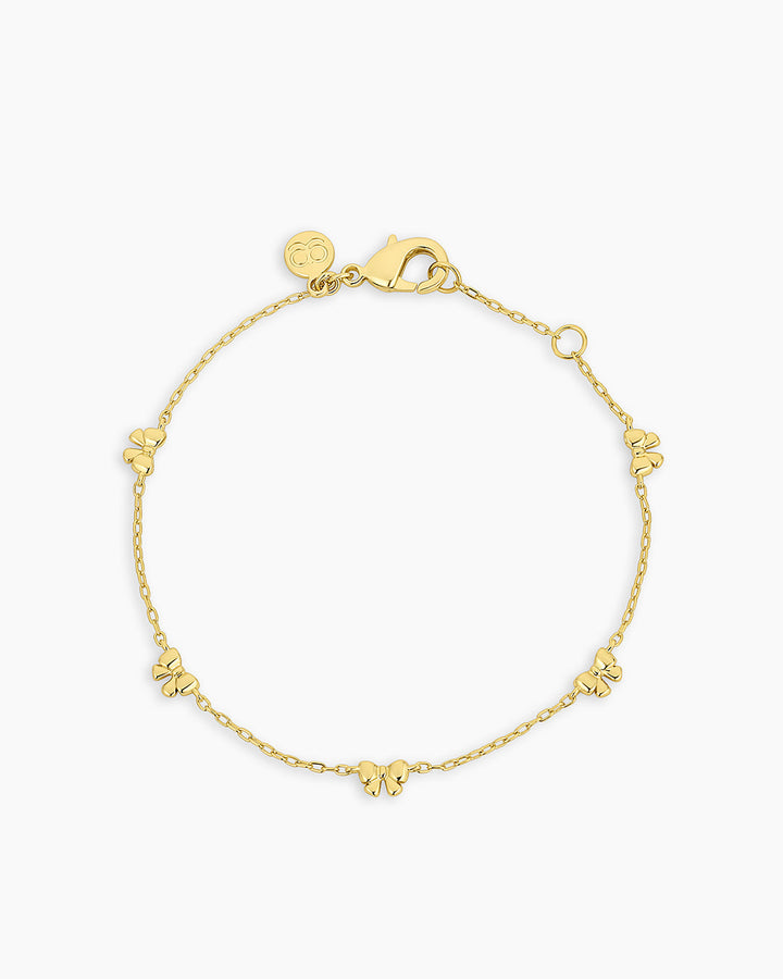 Gorjana - Mini Bow Bracelet in Gold