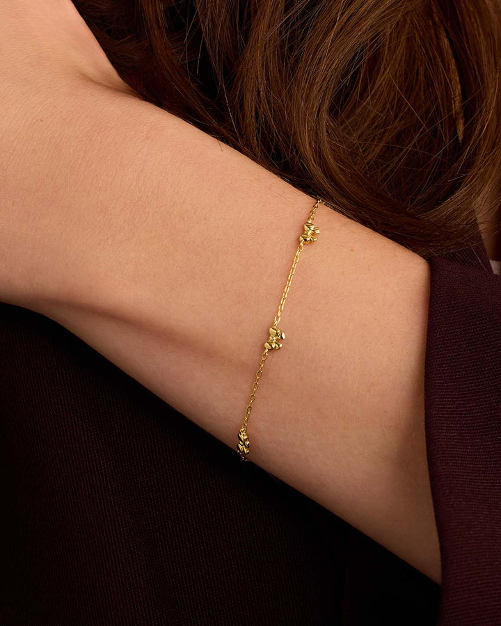 Gorjana - Mini Bow Bracelet in Gold