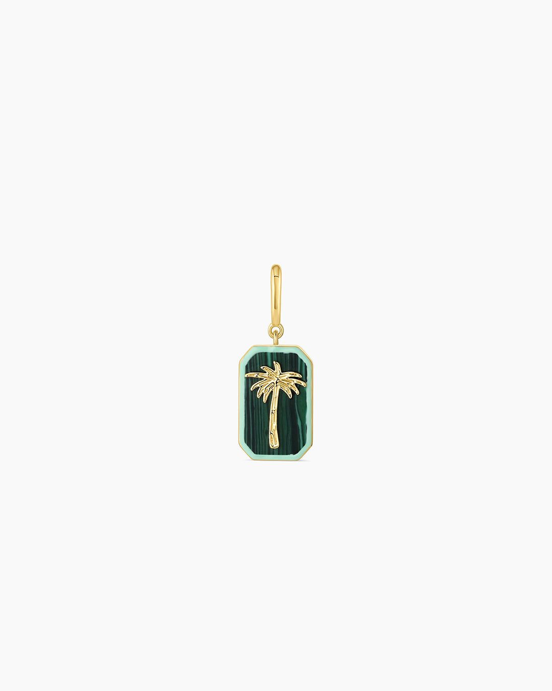 Gorjana - Malachite Palm Parker Charm