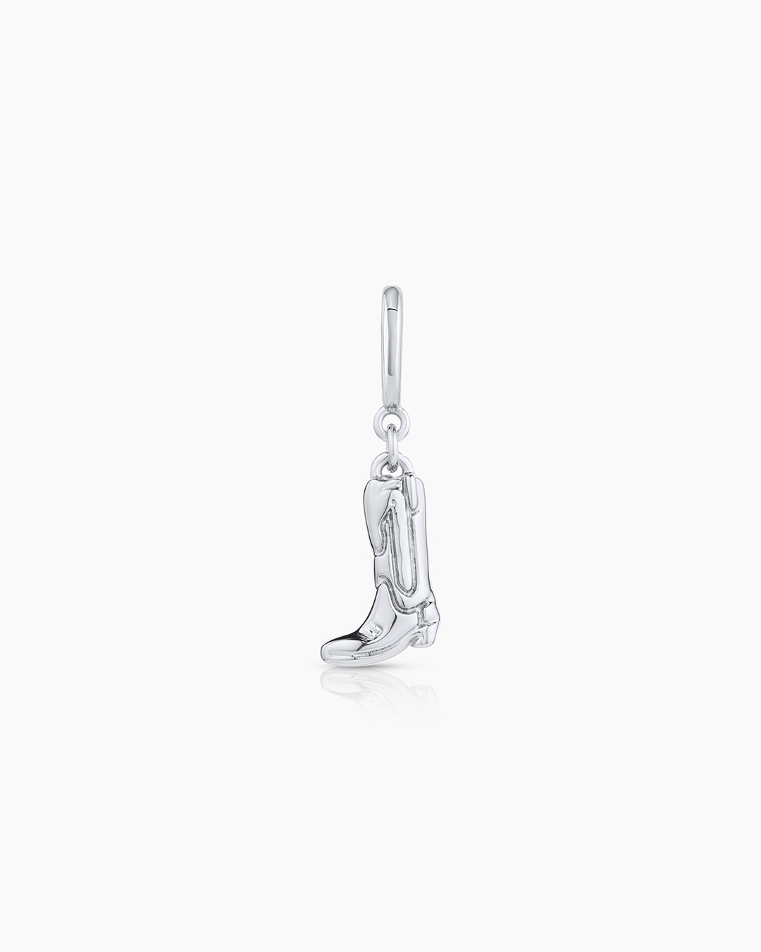 Gorjana - Cowboy Boot Parker Charm in Silver