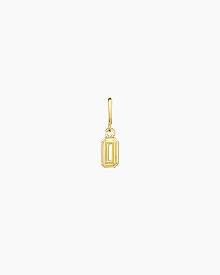 Gorjana - Varsity Numbers Parker Charm 0