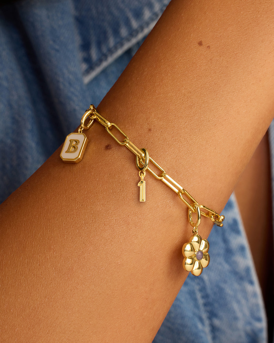 Gorjana - Varsity Numbers Parker Charm 1